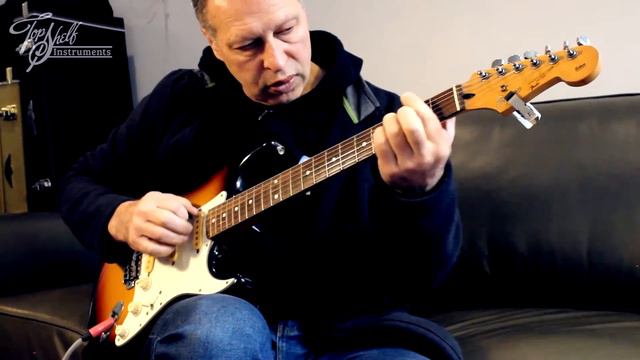 SQUIER SILVER SERIES SST33 1993 (Sunburst) | Sound Demo смотреть онлайн