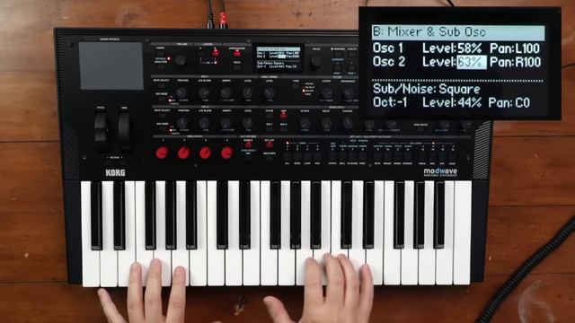KORG MODWAVE wavetable synthesizer // sound demos, walkthrough & first impressions смотреть онлайн