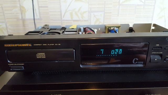 MARANTZ CD-36.Обзор проигрывателя. смотреть онлайн