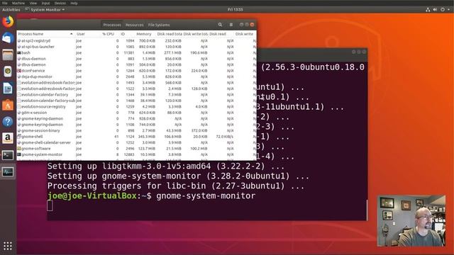 Install And Use Gnome System Monitor In Ubuntu смотреть онлайн