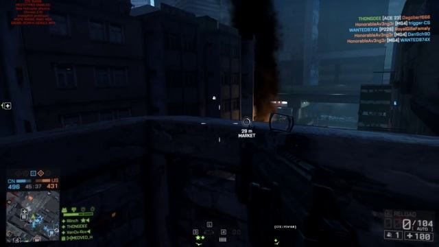 Battlefield 4 - Pearl Market "Halloween Night" - CTE Gameplay - 1080p смотреть онлайн
