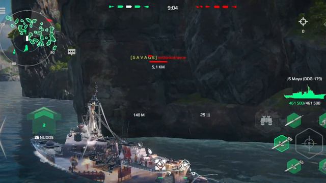 JS Maya Gameplay - Modern Warships смотреть онлайн
