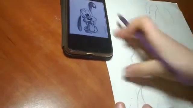как нарисовать мультяшную собаку. смотреть онлайн