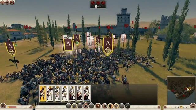 Первый Взгляд(First Look).Total War:Rome 2 (Rome II). Часть II. Осада и морское сражение смотреть онлайн