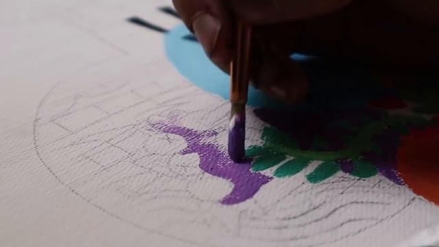 How a Professional Artist Actually Makes his Paintings смотреть онлайн