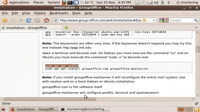 Install Group-Office On Ubuntu