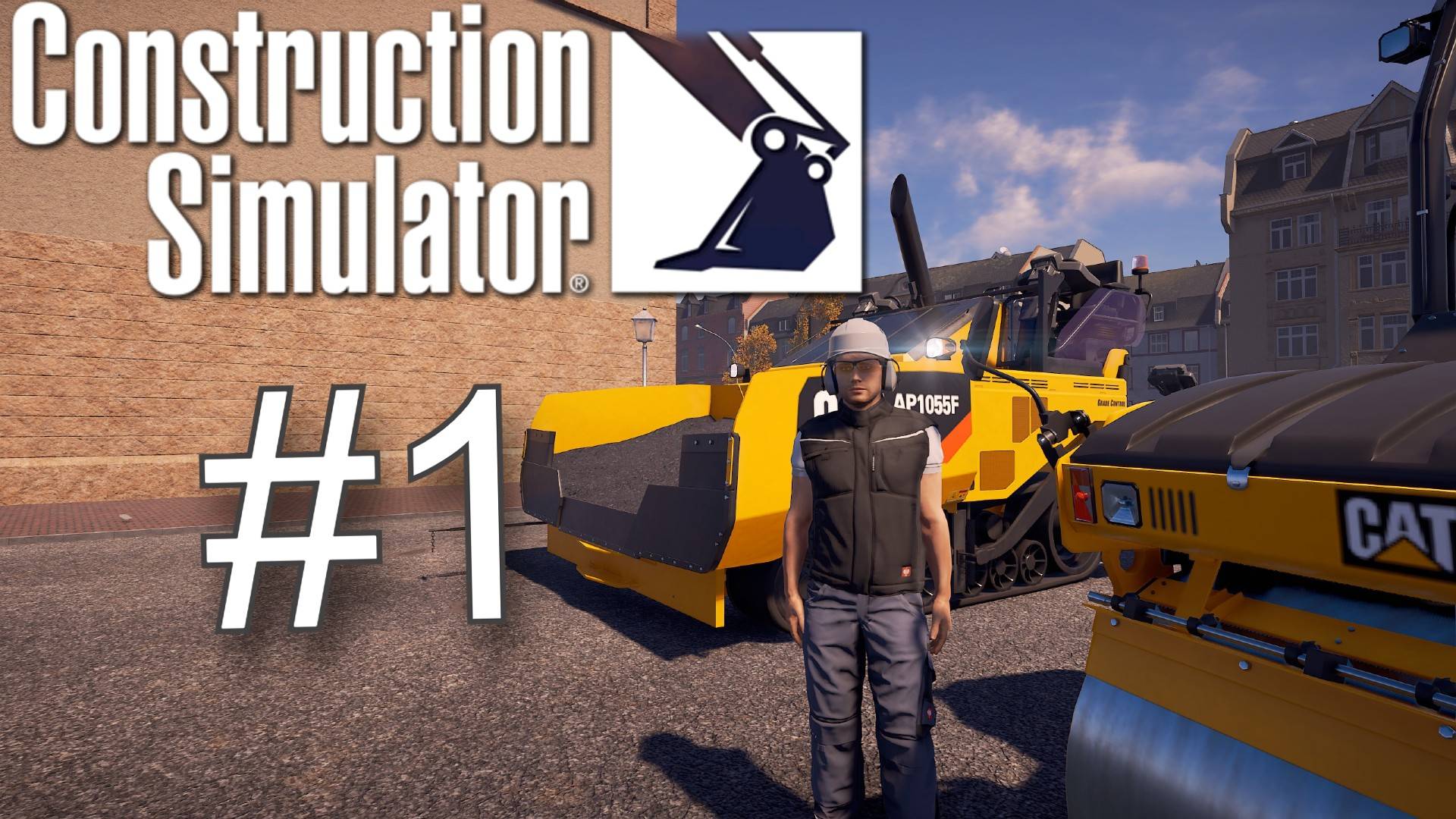 #1 Дорожные работы I Construction Simulator 22