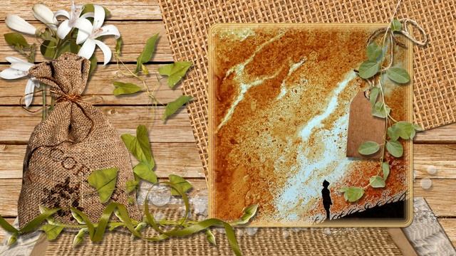 КОФЕЙНАЯ АКВАРЕЛЬ (Coffee art. Watercolor painting) смотреть онлайн