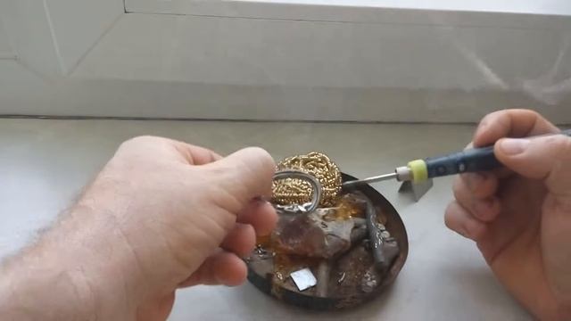 Металлическая губка для очистки жала паяльника из магазина GearBest. смотреть онлайн
