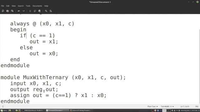 Comparing Ternary Operator with If-Then-Else in Verilog смотреть онлайн