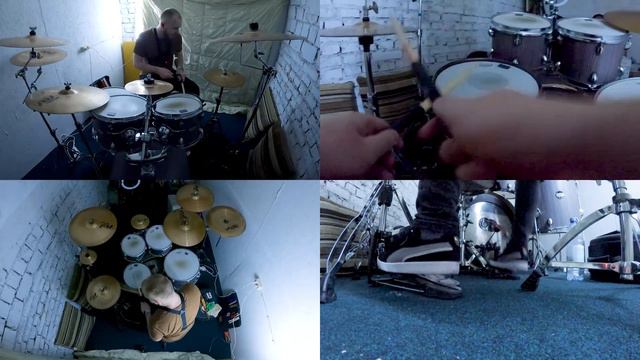 Gorky Park - Moscow Calling (drumcover) смотреть онлайн