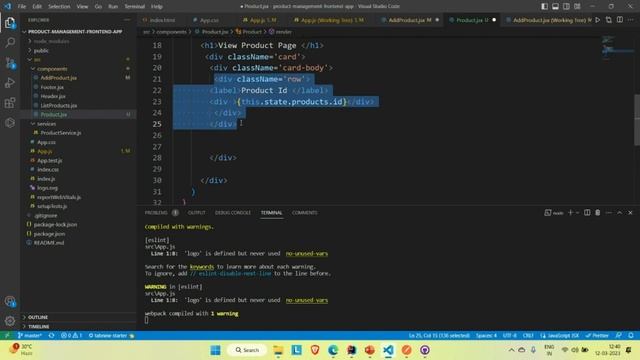 Full Stack Web App | React | Spring Boot |Create GET Product Component & Consume Backend API | L18 смотреть онлайн