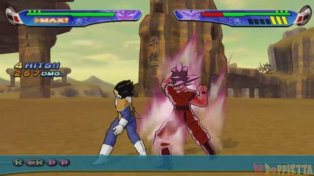 Dragon Ball Z Budokai 3 - Goku's easy combos (NO cancels) смотреть онлайн