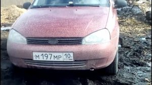 Лада Калина, на двойных проставках...резина-185/70/14