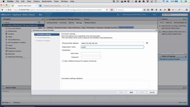 VMware vCloud Availability 1.0.1 - Configuration смотреть онлайн
