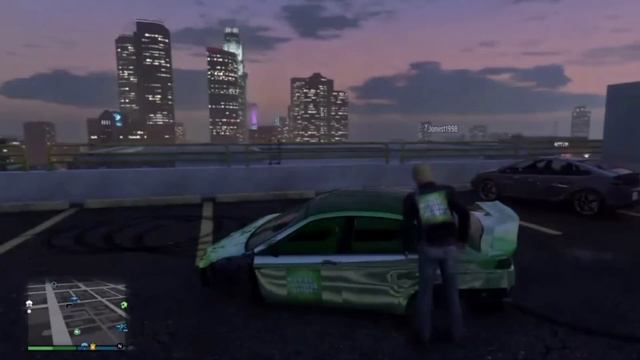 GTA ONLINE - Летающая Тачка ( ЕКСТРИМ-ГЛИТЧ ) смотреть онлайн