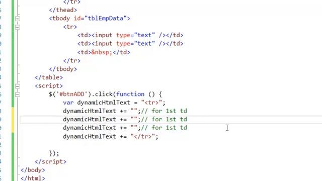 Task - 6: Add Controls Dynamically on Button Click. Practice & Learn jQuery смотреть онлайн