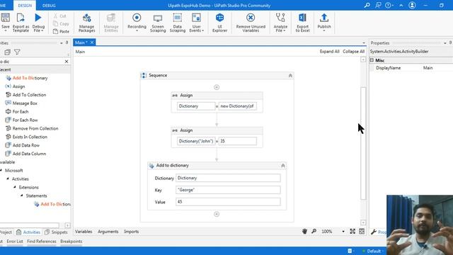 How to Loop Through Dictionary in UiPath смотреть онлайн