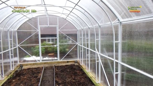 ТЕПЛИЦА "ПАВИЛЬОН 3М». НОВЫЙ УСИЛЕННЫЙ КАРКАС! КАПИТАЛЬНАЯ ТЕПЛИЦА. смотреть онлайн