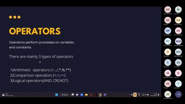 Introduction to Python || Session 2 смотреть онлайн