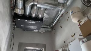 Вентиляция частного дома 230 м2. Обзор объекта. Приточно-вытяжная система с рекуперацией.