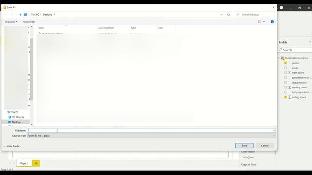 How to save the Power BI report on your computer with Power BI Desktop App? смотреть онлайн