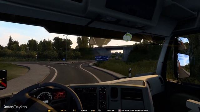 Brake Fluid delivered from Daugavpils to Grudziadz Gameplay Promods 2.64 смотреть онлайн