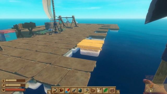 ПРИЁМНИК ВОШЁЛ В ИГРУ || RAFT || #7 смотреть онлайн