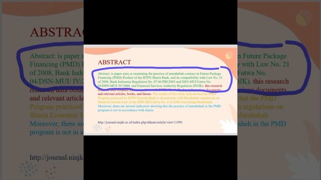 analyzing abstracts on an article, by M. Ilham cholid,, смотреть онлайн