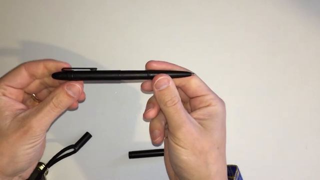 Fisher Matte Black trekker Space Pen 725B EDC Review смотреть онлайн