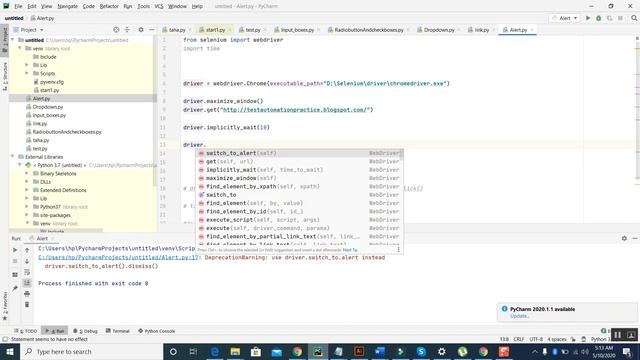 How to handle alerts in selenium using python| Switch to alert/popup | Lesson#15 | Urdu | Hindi смотреть онлайн