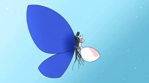 Очень трогательный мультик про бабочку и паучка
