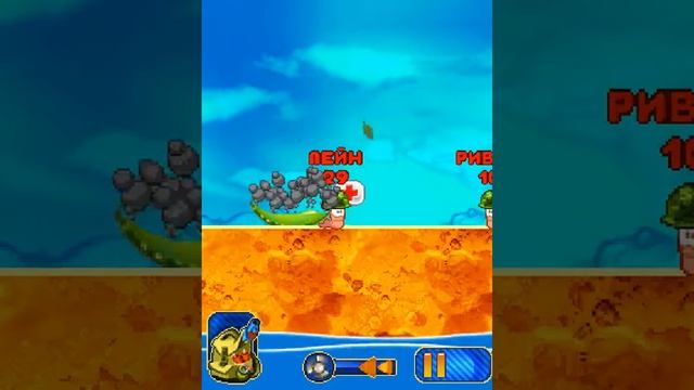 Java игра Worms 2010 - lvl 14 смотреть онлайн