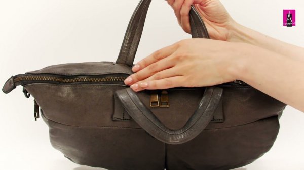 3969101 Видеообзор I Мужская сумка с ручками OFFICINE CREATIVE