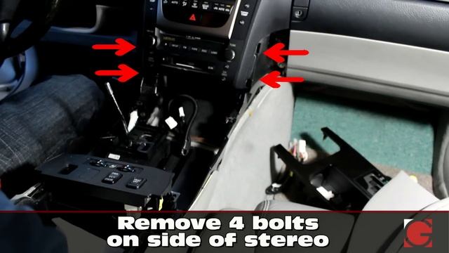 2006 Lexus GS300 GROM USB Android IPhone Bluetooth Car Kit Installation, Car Stereo Removal Guide