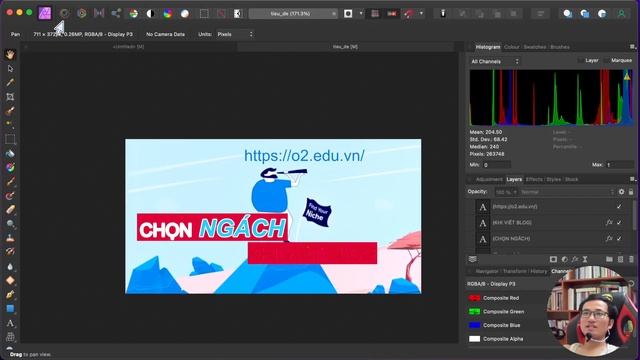 Hướng dẫn sử dụng Affinity Photo - so sánh với Photoshop смотреть онлайн