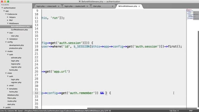 PHP Authentication: Remember Me (23/30) смотреть онлайн