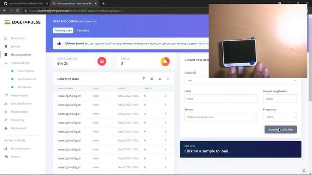TinyML Machine Learning on Edge (WIO Terminal): Settlers of Catan Random Die Roll смотреть онлайн