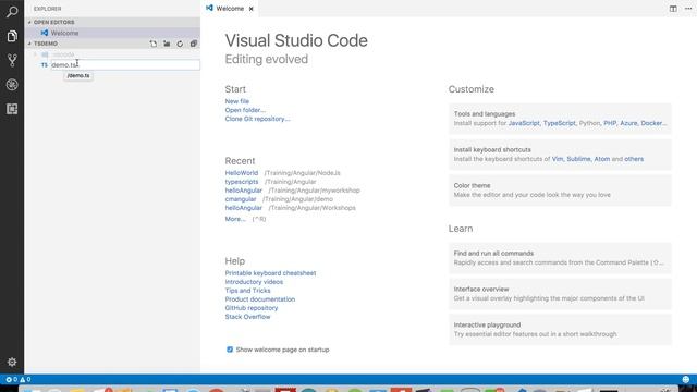 Typescript Programming : Setup Visual Studio Code (VSCode) for Coding Typescript смотреть онлайн
