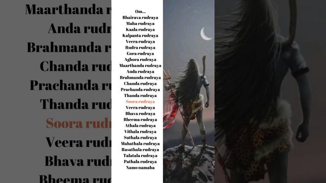 Rudra Shiva Stotram | English Lyrics | Om… Bhairava rudraya #rudra #shivastotram смотреть онлайн