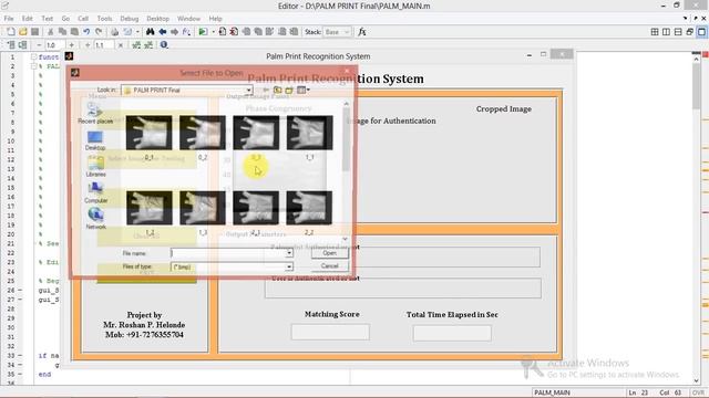 How to Develop Palmprint Recognition System using Matlab Full Project Source Code смотреть онлайн