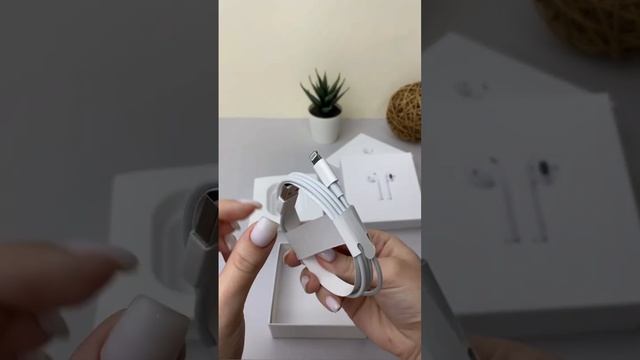 Беспроводные наушники Air Pod 3 Jerry белые Not Logo смотреть онлайн