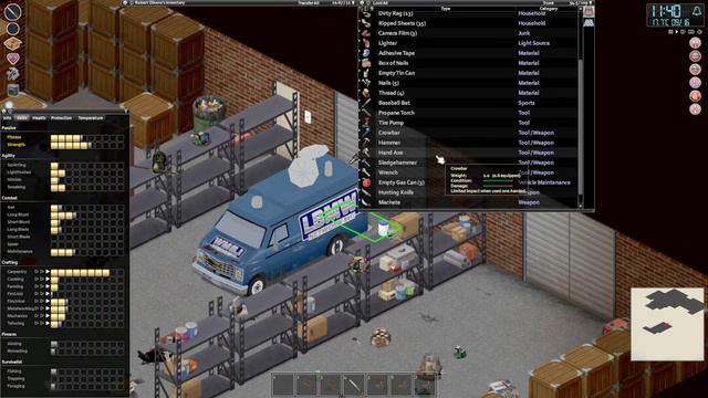 The Tale of Robert Dinero 52 | Project Zomboid | Crafting some furniture смотреть онлайн