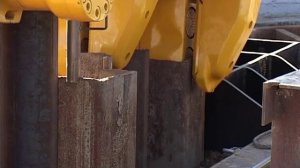 Статическое вдавливание шпунта