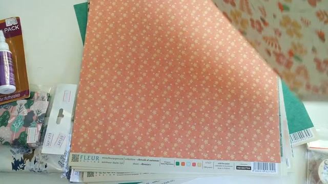 Покупки скрапбукинг.  Магазин Скрапушка. Акция беру не глядя!!!