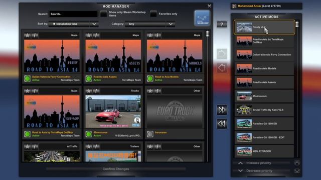 ETS2 1.45 | How to download + install Snow and snowfall mode in Euro truck simulator 2 1.45 смотреть онлайн