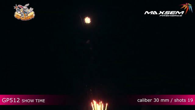 Фейерверк GP512 Шоу начинается / Show time (1,2" х 19) смотреть онлайн