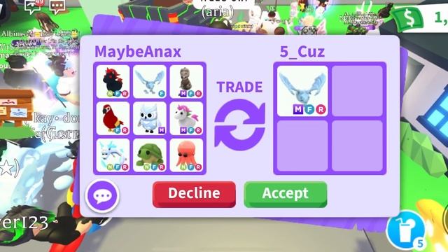 Trading In Roblox Adopt Me? HUGE RICH TRADES??