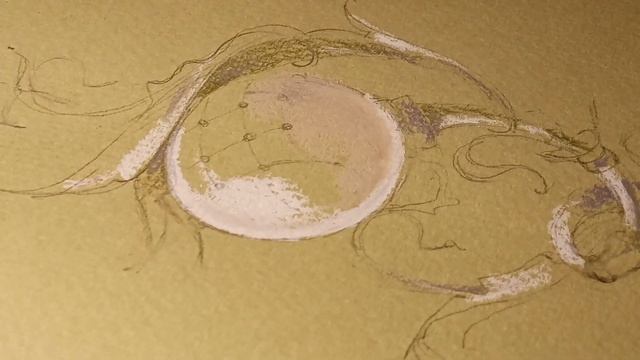 Фонарь в стиле модерн. Рисунок цветными карандашами. Видео урок смотреть онлайн