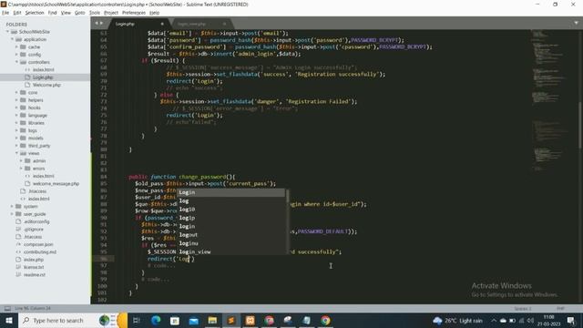 Forget Password in PHP Codeigniter-3 using email || Reset Password || Mysql || HTML & CSS смотреть онлайн
